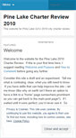 Mobile Screenshot of plcharterreview.wordpress.com