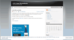 Desktop Screenshot of linuxhernandarias.wordpress.com