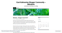 Desktop Screenshot of mahakam.wordpress.com