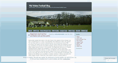 Desktop Screenshot of midwalesfootball.wordpress.com