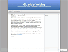 Tablet Screenshot of gibahelp.wordpress.com