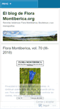 Mobile Screenshot of floramontiberica.wordpress.com