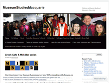 Tablet Screenshot of museumstudiesmacquarie.wordpress.com