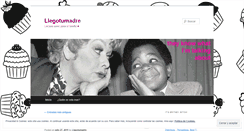 Desktop Screenshot of llegotumadre.wordpress.com