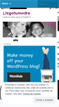 Mobile Screenshot of llegotumadre.wordpress.com