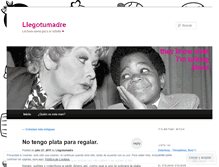 Tablet Screenshot of llegotumadre.wordpress.com