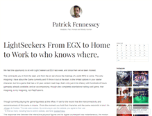 Tablet Screenshot of patrickfennessey.wordpress.com