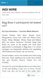 Mobile Screenshot of indiwire.wordpress.com