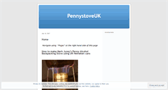 Desktop Screenshot of pennystoveuk.wordpress.com