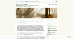 Desktop Screenshot of discoveryforest.wordpress.com