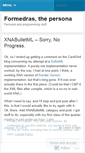 Mobile Screenshot of formedras.wordpress.com
