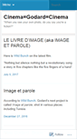 Mobile Screenshot of cinemagodardcinema.wordpress.com