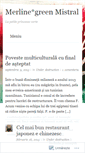 Mobile Screenshot of mymistral.wordpress.com