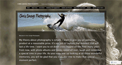 Desktop Screenshot of chrissavagephotography.wordpress.com