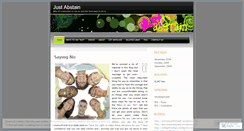 Desktop Screenshot of justabstain.wordpress.com