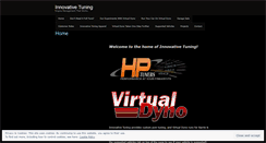 Desktop Screenshot of innovativetuning.wordpress.com
