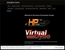 Tablet Screenshot of innovativetuning.wordpress.com