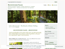 Tablet Screenshot of havenwoodtales.wordpress.com