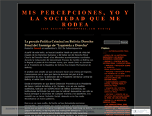 Tablet Screenshot of bohemiaguerrera.wordpress.com