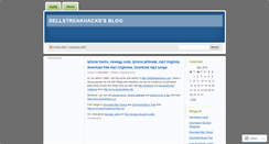 Desktop Screenshot of dellstreakhacks.wordpress.com