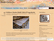 Tablet Screenshot of giriloyobatik.wordpress.com