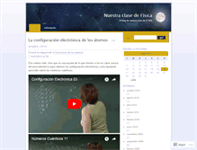 Tablet Screenshot of clasedefisica.wordpress.com