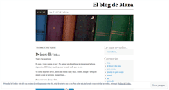 Desktop Screenshot of elblogdemara.wordpress.com