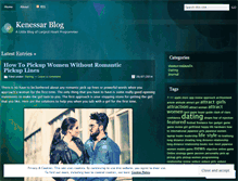 Tablet Screenshot of kenessar.wordpress.com