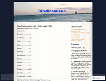 Tablet Screenshot of idrodinamismo.wordpress.com