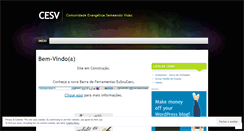 Desktop Screenshot of eusoucesv.wordpress.com
