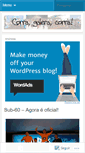 Mobile Screenshot of corragaleracorra.wordpress.com