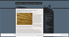 Desktop Screenshot of musgeek.wordpress.com