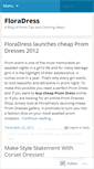 Mobile Screenshot of floradress.wordpress.com