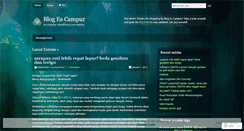 Desktop Screenshot of blogescampur.wordpress.com