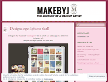 Tablet Screenshot of makebyj.wordpress.com