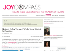 Tablet Screenshot of joycompass.wordpress.com