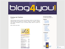 Tablet Screenshot of blogsports4you.wordpress.com