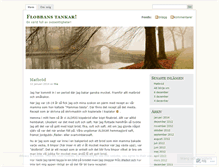 Tablet Screenshot of flobbanstankar.wordpress.com