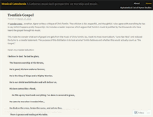 Tablet Screenshot of musicalcatechesis.wordpress.com