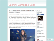 Tablet Screenshot of cuchinicameltoecops.wordpress.com