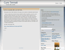 Tablet Screenshot of curetermali.wordpress.com