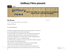 Tablet Screenshot of gelfbury.wordpress.com