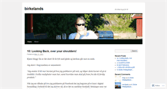 Desktop Screenshot of birkelands.wordpress.com