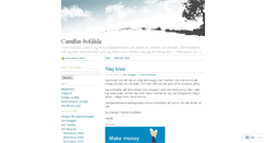 Desktop Screenshot of camillasboklada.wordpress.com