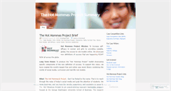Desktop Screenshot of hotmommasprojectinfo.wordpress.com