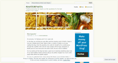 Desktop Screenshot of marinpasta.wordpress.com