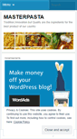 Mobile Screenshot of marinpasta.wordpress.com
