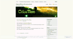 Desktop Screenshot of orionwave.wordpress.com