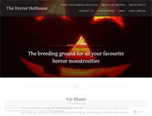 Tablet Screenshot of horrorhothousereview.wordpress.com