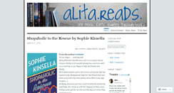 Desktop Screenshot of alitareads.wordpress.com